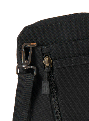Саше Carhartt Nylon Duck Crossbody Wallet - black
