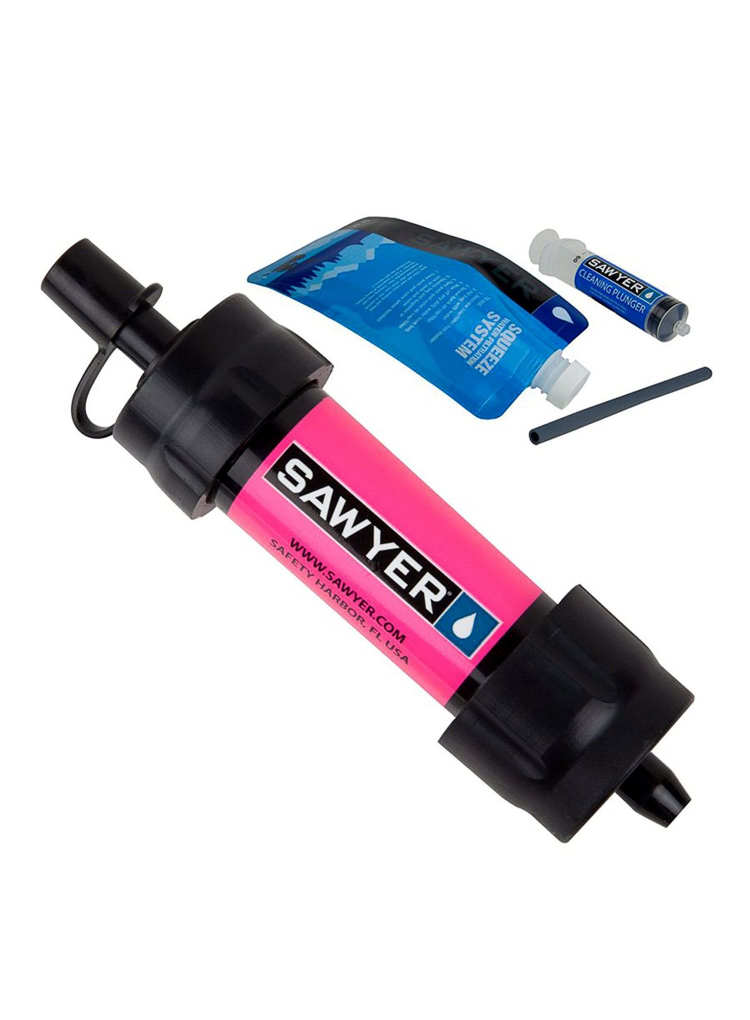 Филтър за вода Sawyer Mini Water Filtration System - pink