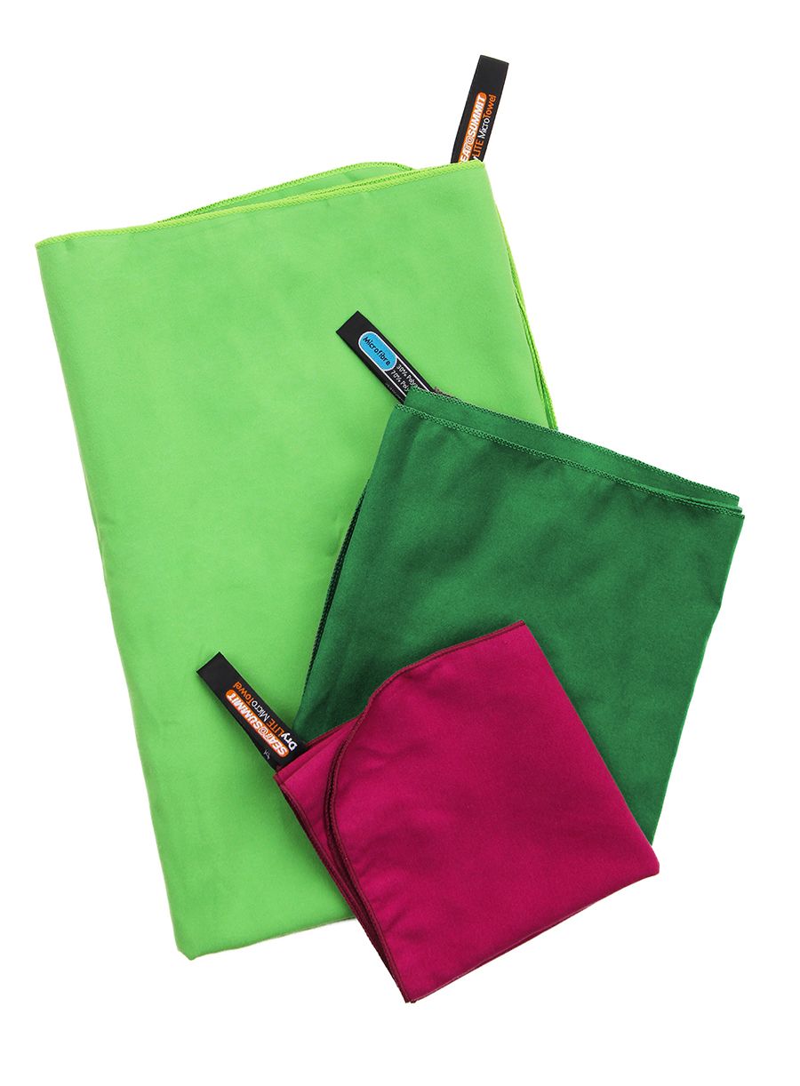 Бързосъхнещи кърпи Sea To Summit Drylite Towel Set 15 - berry, jade, lime