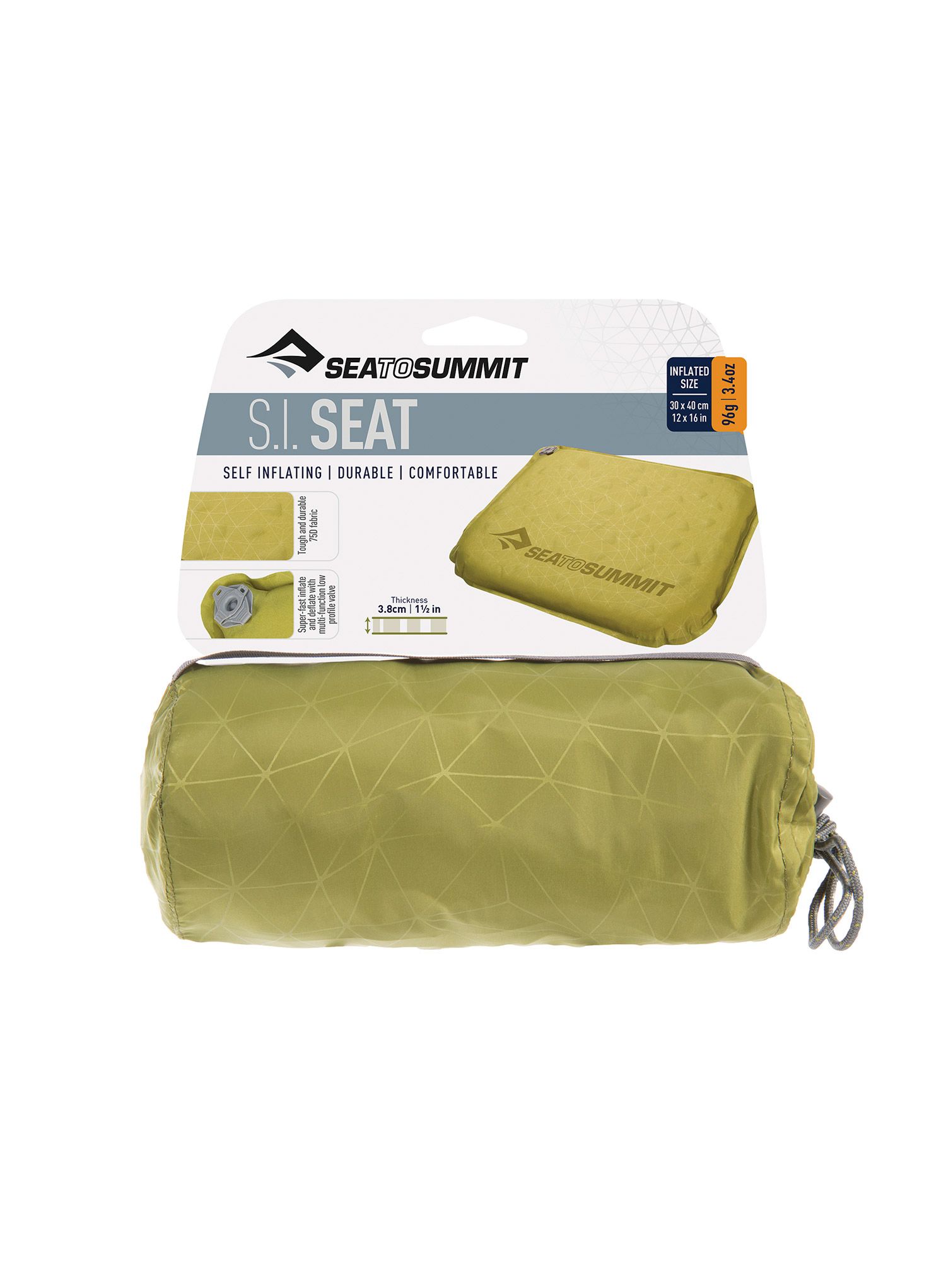 Подложка за сядане Sea To Summit S.I. Seat - olive