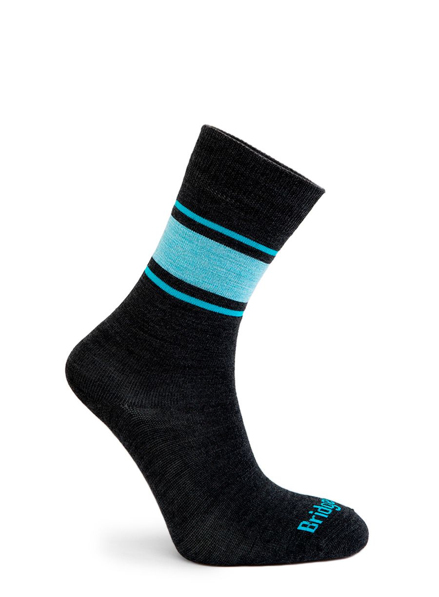 Дамски чорапи Bridgedale Everyday Ultralight Merino Performance Boot  - dark grey/blue