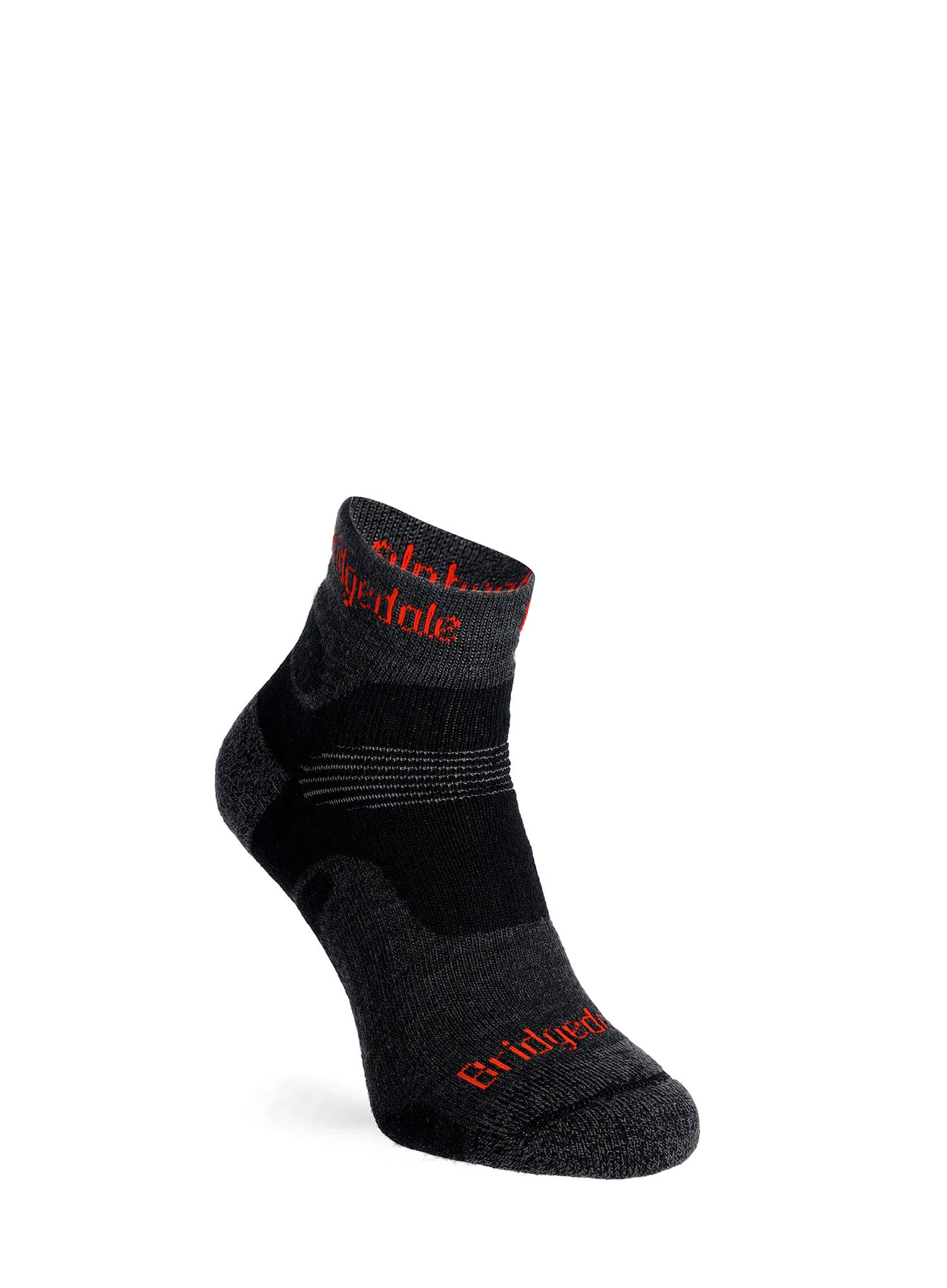 Трекинг чорапи Bridgedale Hike Midweight Performance Ankle - graphite/orange