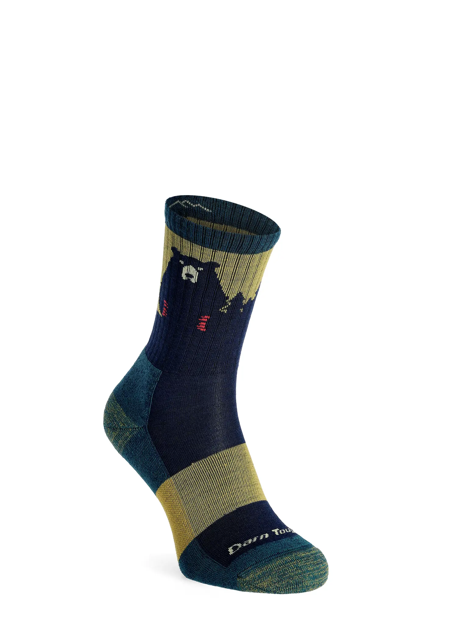 SkarpetkitrekkingowedamskieDarnToughBearTownMicroCrewLightweight_darkteal_1_.webp