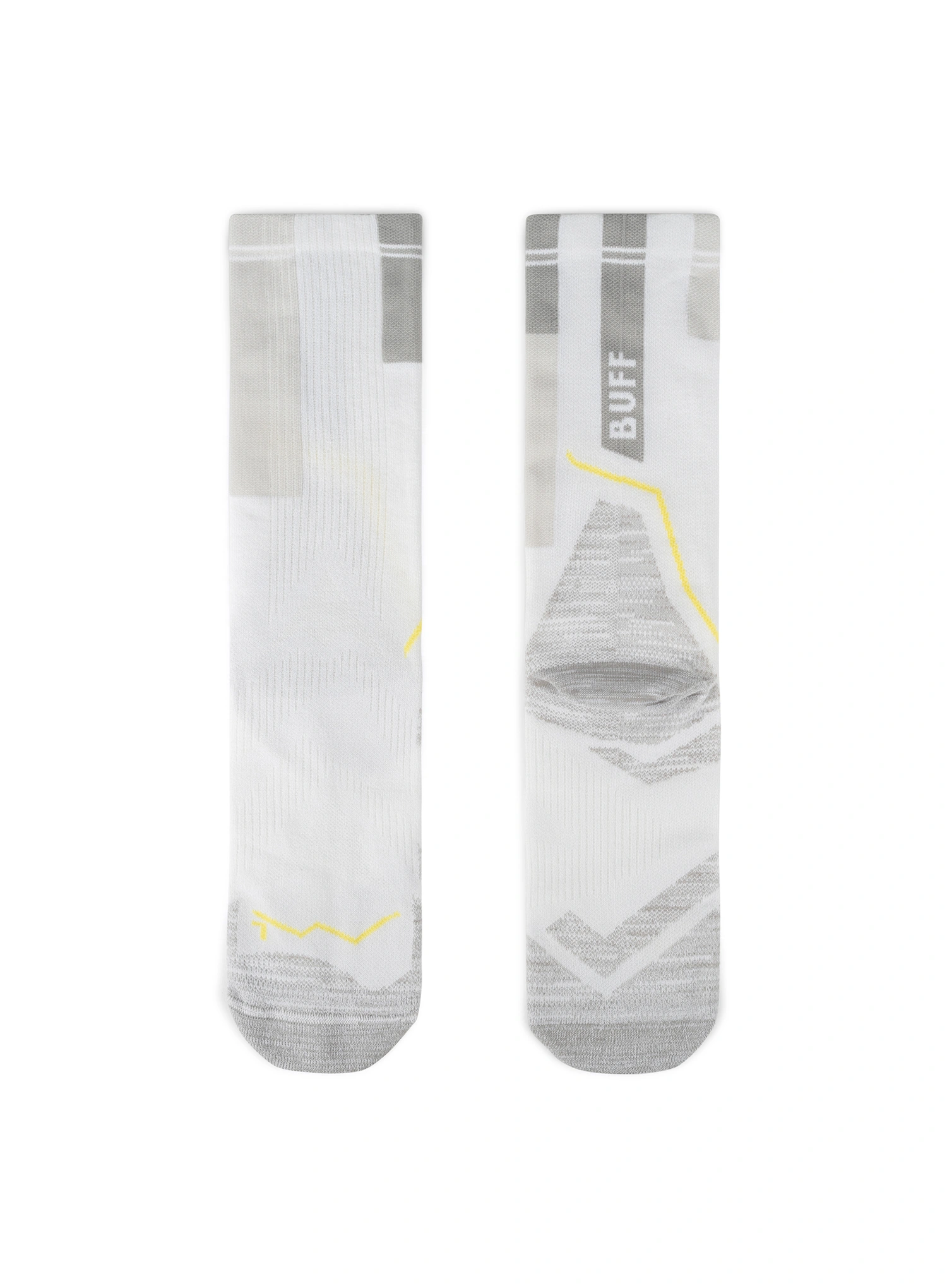 Чорапи за бягане Buff Coolnet Crew Sock CC - white