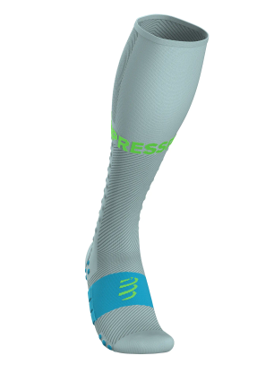Чорапи за бягане Compressport Compression Full Socks Run - ether/norse blue