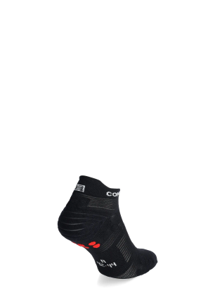 Чорапи за бягане Compressport Pro Racing Socks v4.0 Run Low - black/white