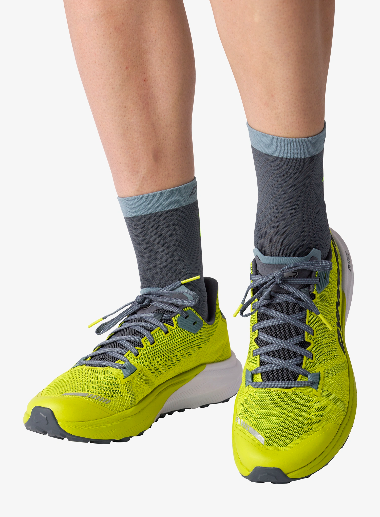 Чорапи за бягане Dynafit Trail Mid Socks - cinder/smoke blue