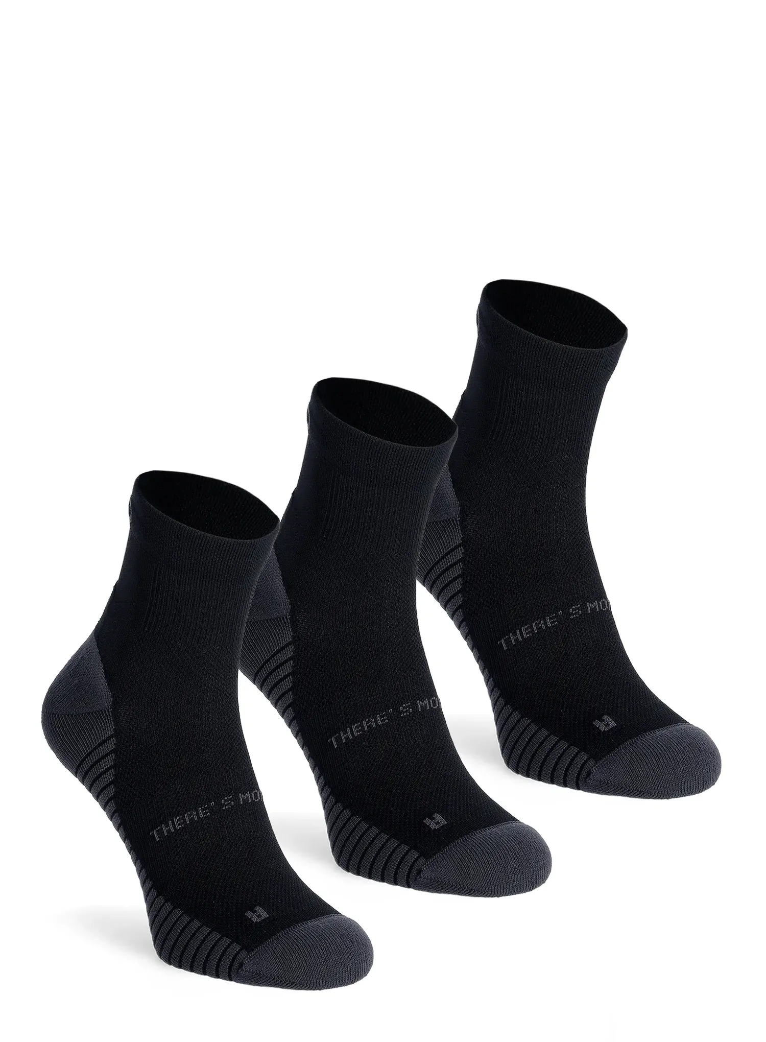 Чорапи за бягане Odlo Performance Run Quarter Socks - black