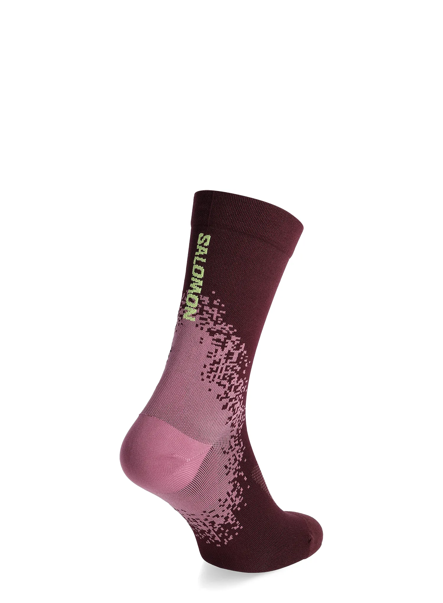 Чорапи за бягане Salomon Gravel Crew - butterfly/orchid/huckleberry