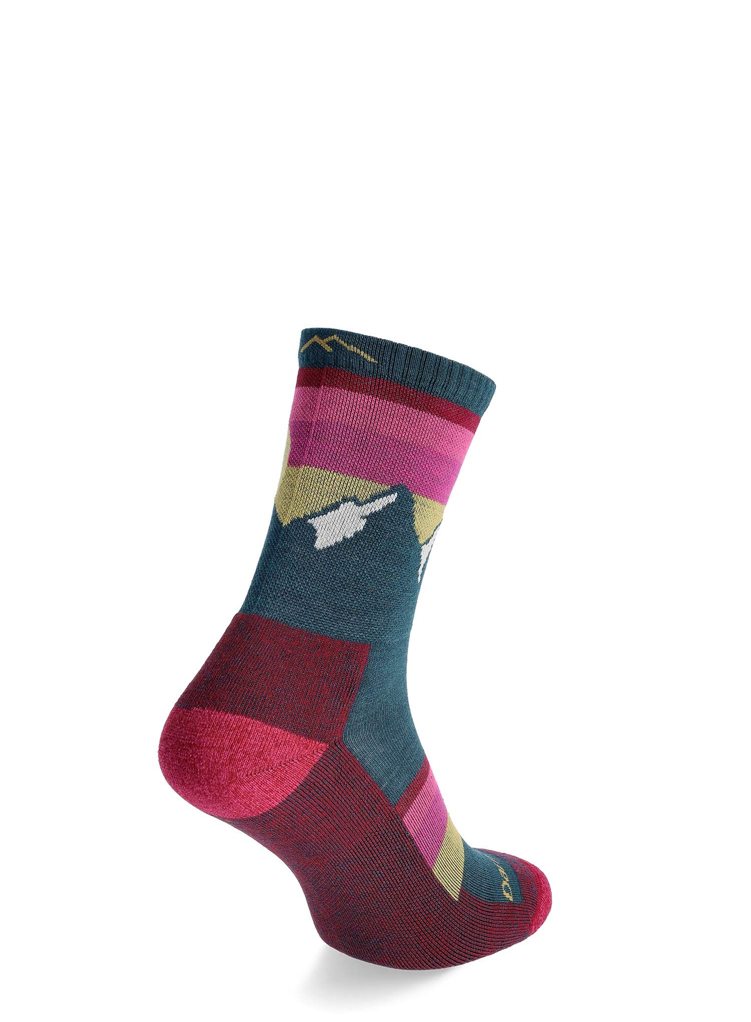 Дамски чорапи Darn Tough Sunset Ledge Micro Crew Lightweight with Cushion - dark teal