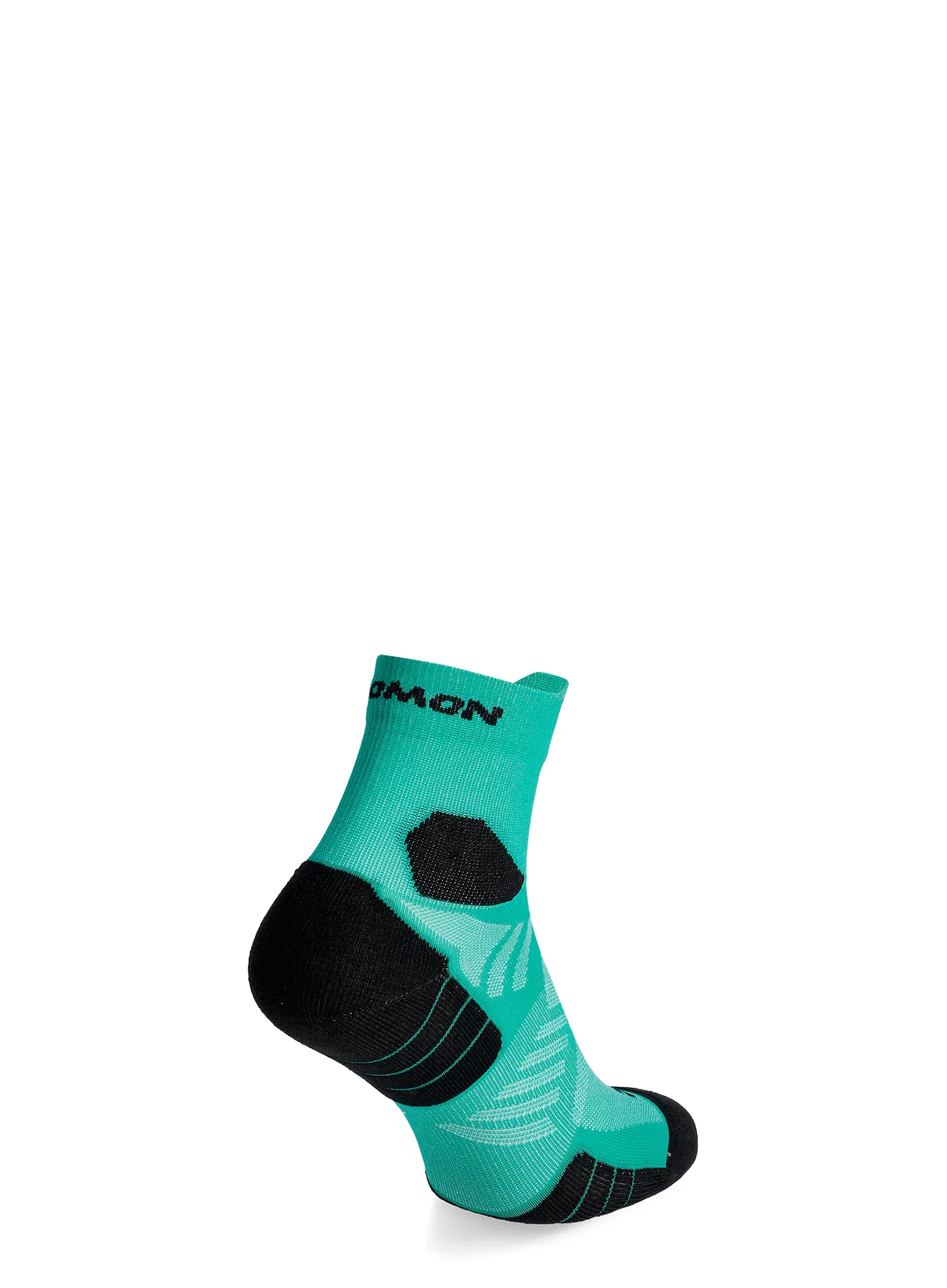 Чорапи за бягане Salomon Aero Ankle - dynasty green/waterfall