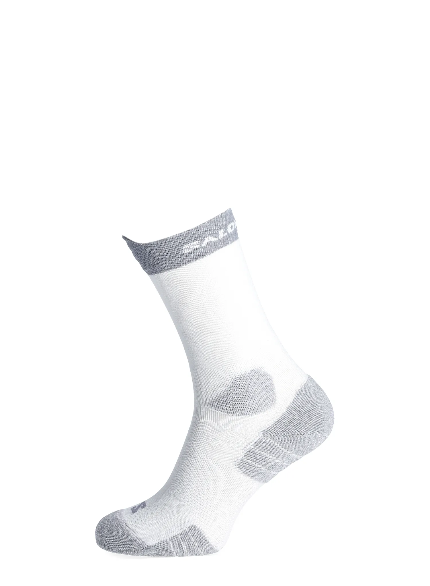 Чорапи за бягане Salomon Aero Crew - white/quarry  