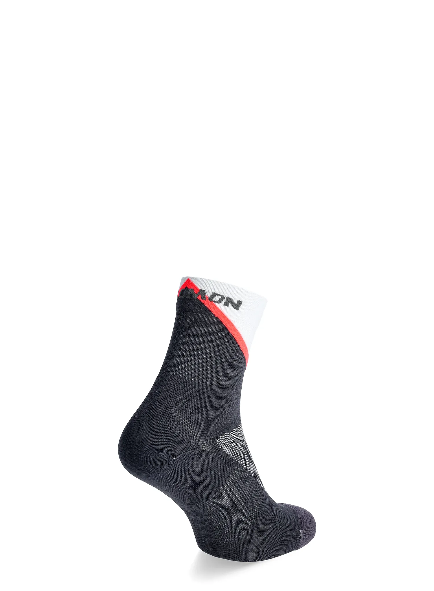 Чорапи за бягане Salomon Pulse Ankle - icicle/nine iron/neon flame