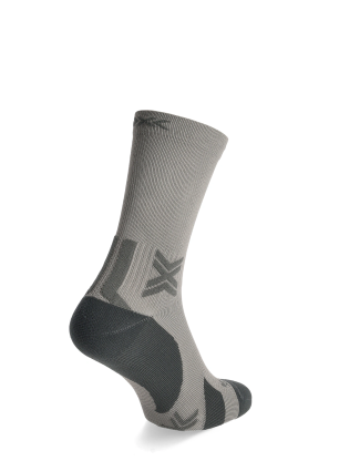 Чорапи за бягане X-Socks Run Discover Crew - raincloud/x black