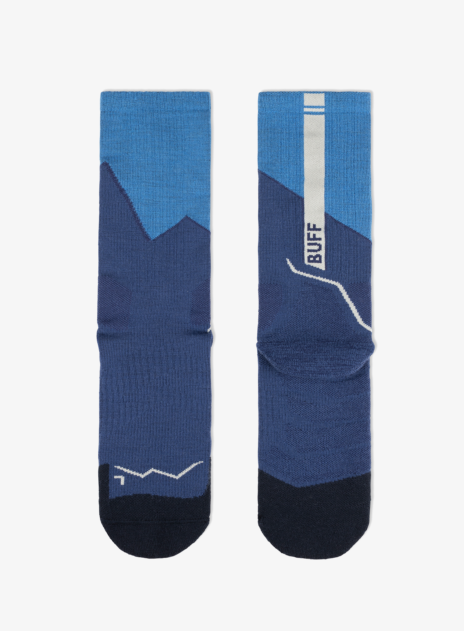 Чорапи мерино Buff Merino Midweight Crew Socks - blue