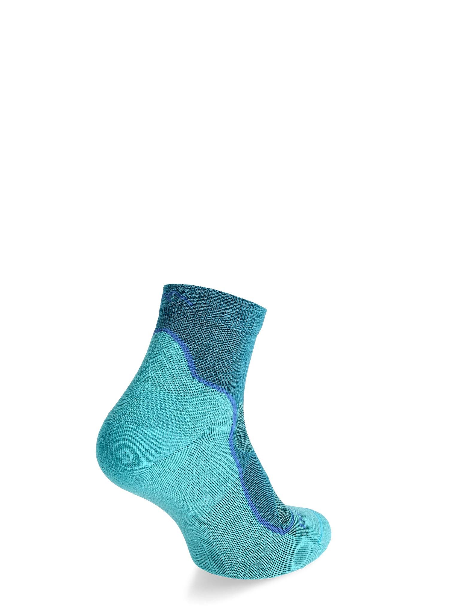 Дамски чорапи мерино Darn Tough Light Hiker 1/4 Lightweight with Cushion - cascade