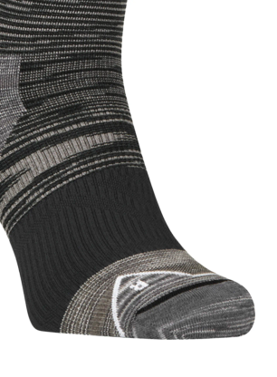 Чорапи мерино Ortovox Alpine Quarter Socks - black raven