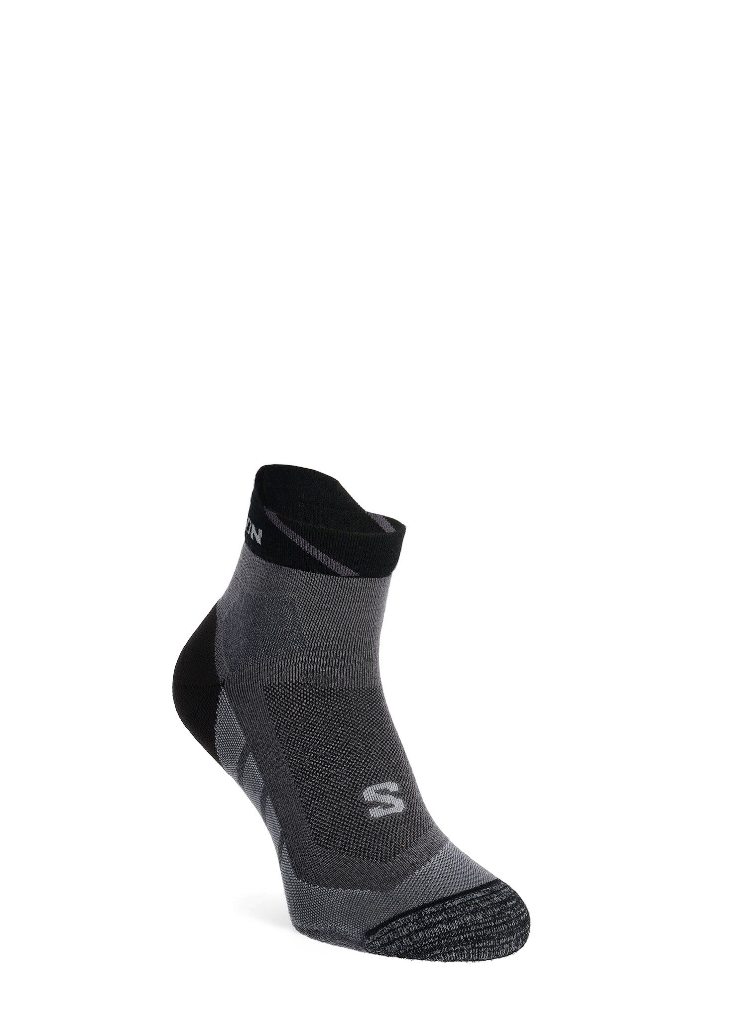 Чорапи мерино Salomon Speedcross Ankle - black/magnet/quarry