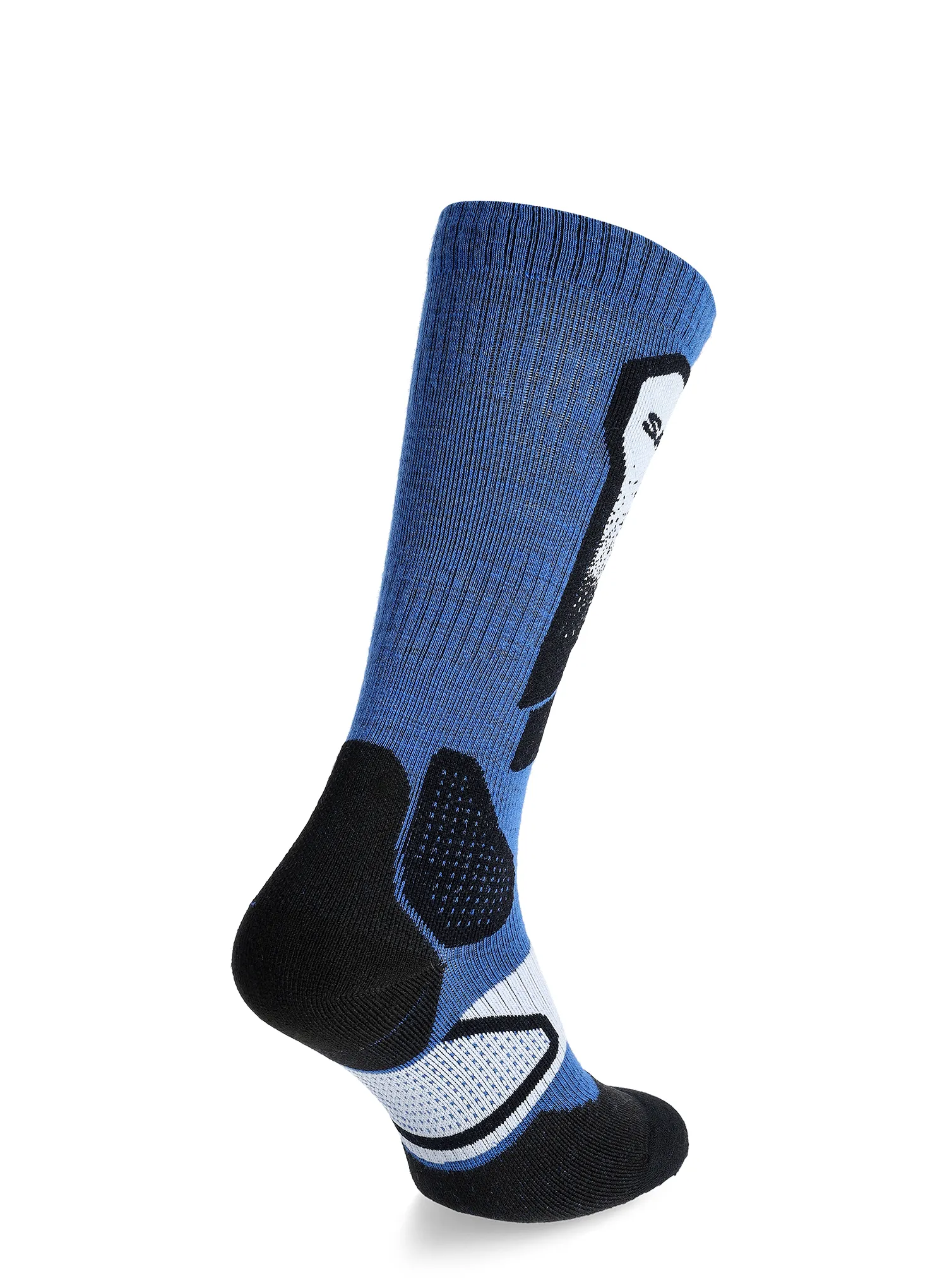 Скиорски чорапи Salomon S/Max - dazzling blue/white black