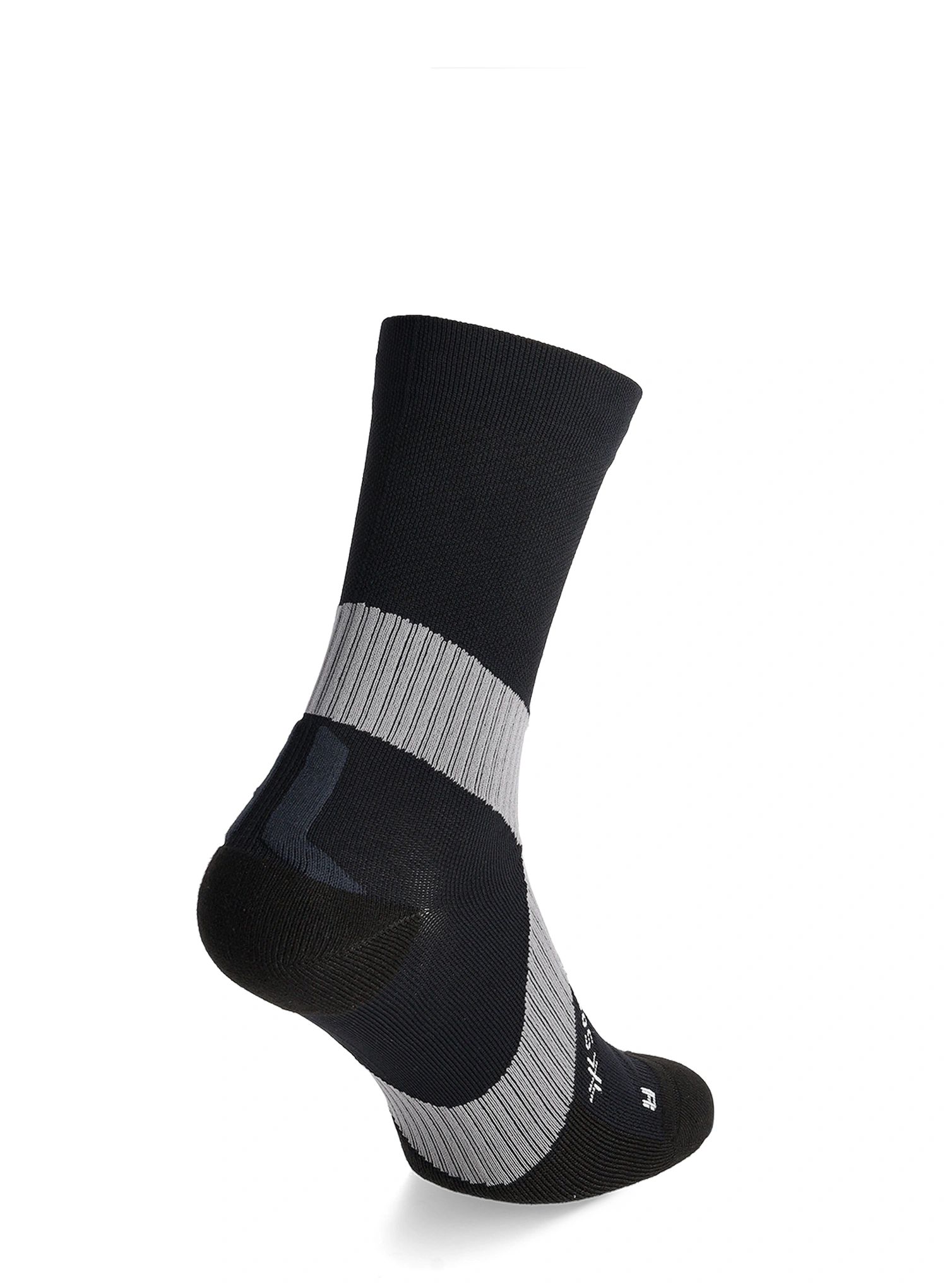 Велосипедни чорапи X-Socks Bike Expert Crew - black/charcoal