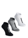 Чорапи Salomon Everyday Lite Low 3-Pack - black/white/frost gray