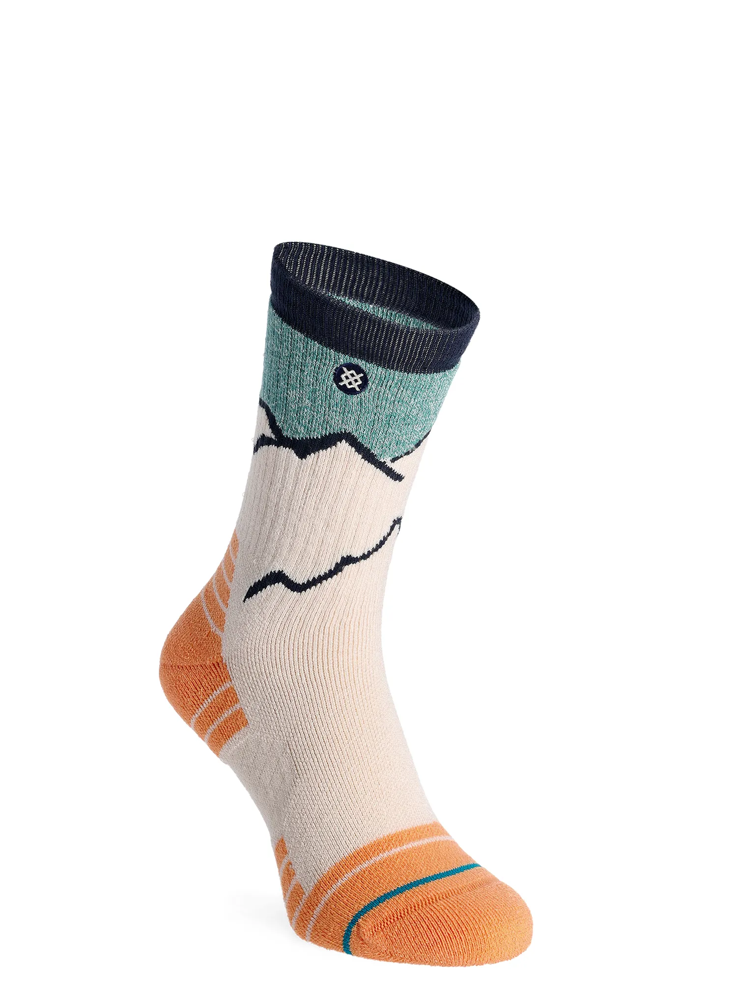 Чорапи Stance Peaking Hike Crew - tan