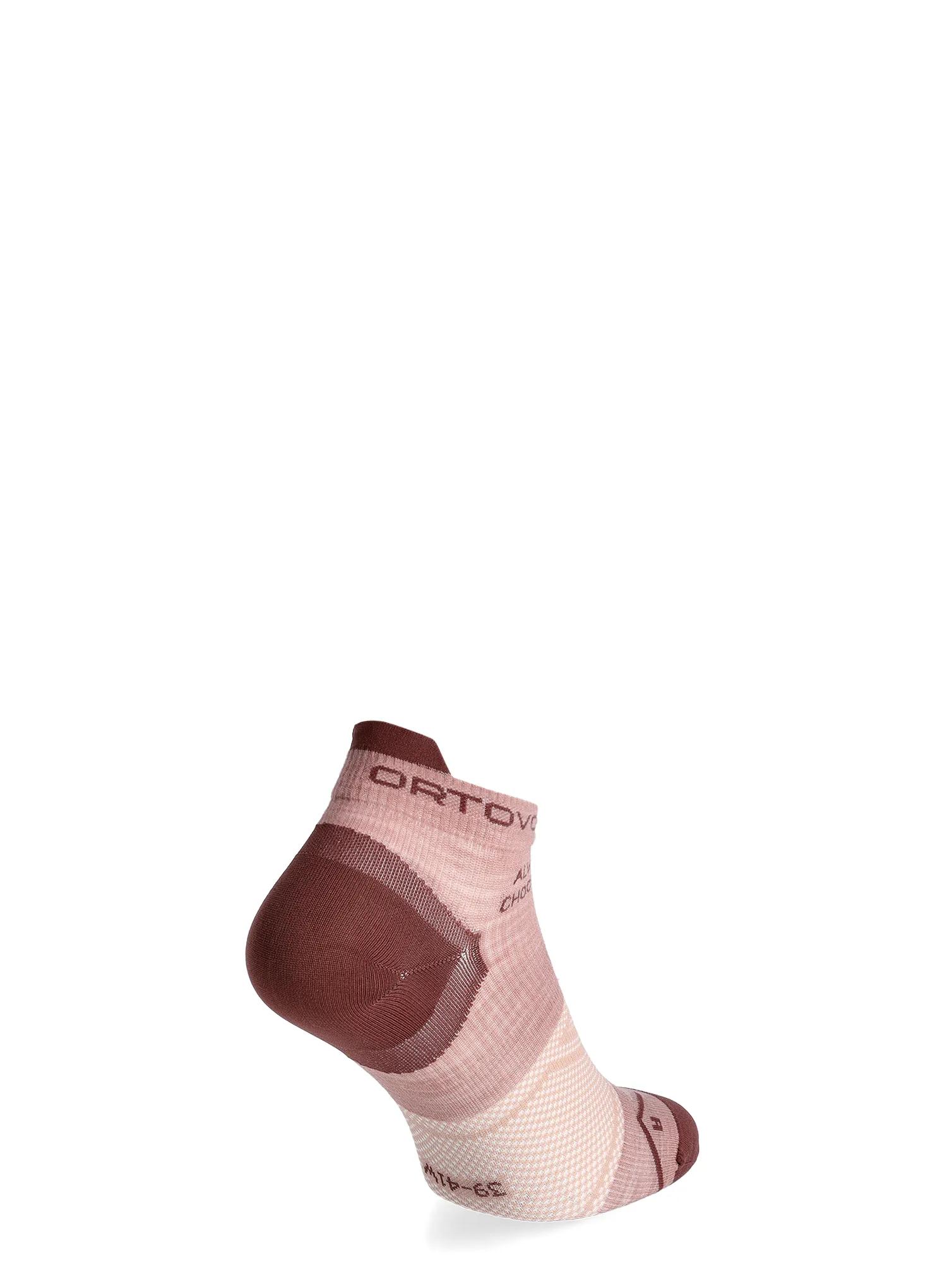 Дамски чорапи за трекинг Ortovox Alpine Light Low Socks - dusk rose