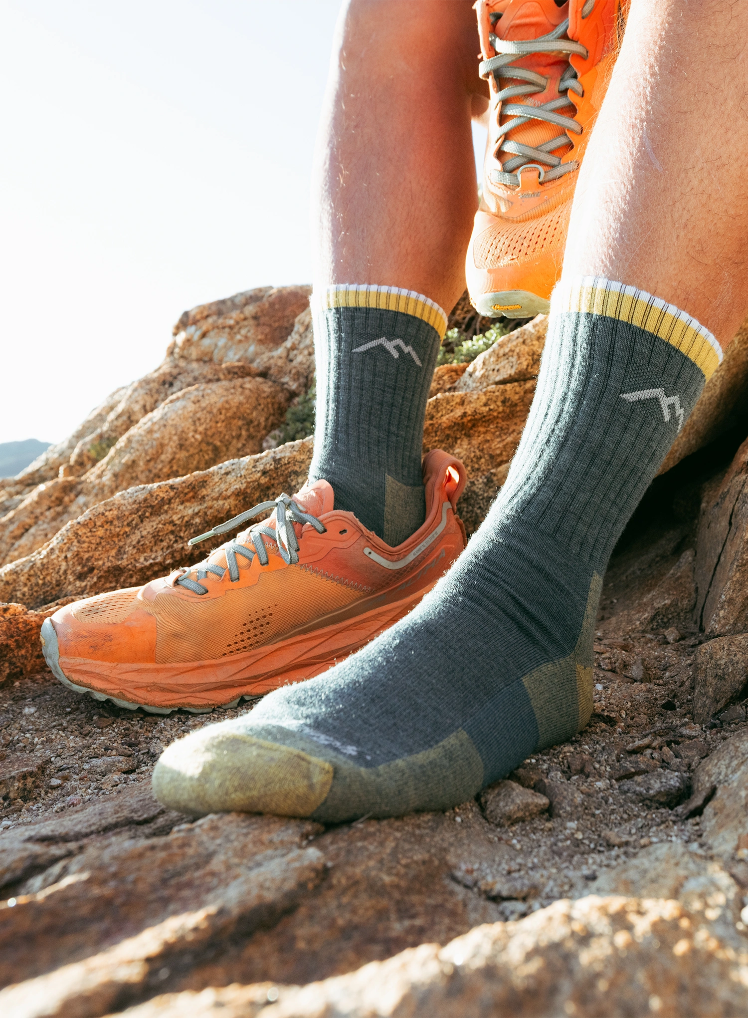 Трекинг чорапи Darn Tough Hiker Micro Crew Midweight with Cushion - spruce