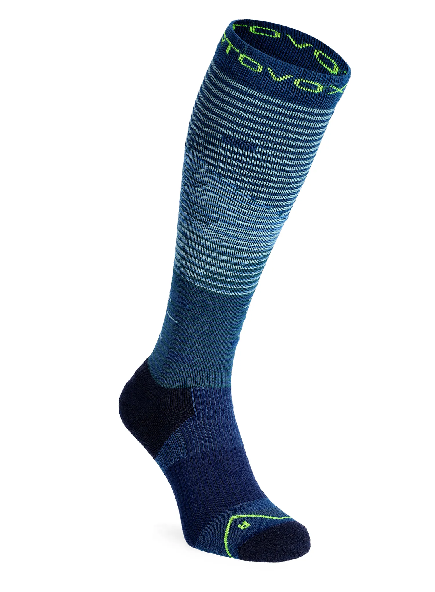 Трекинг чорапи Ortovox All Mountain Long Socks - petrol blue