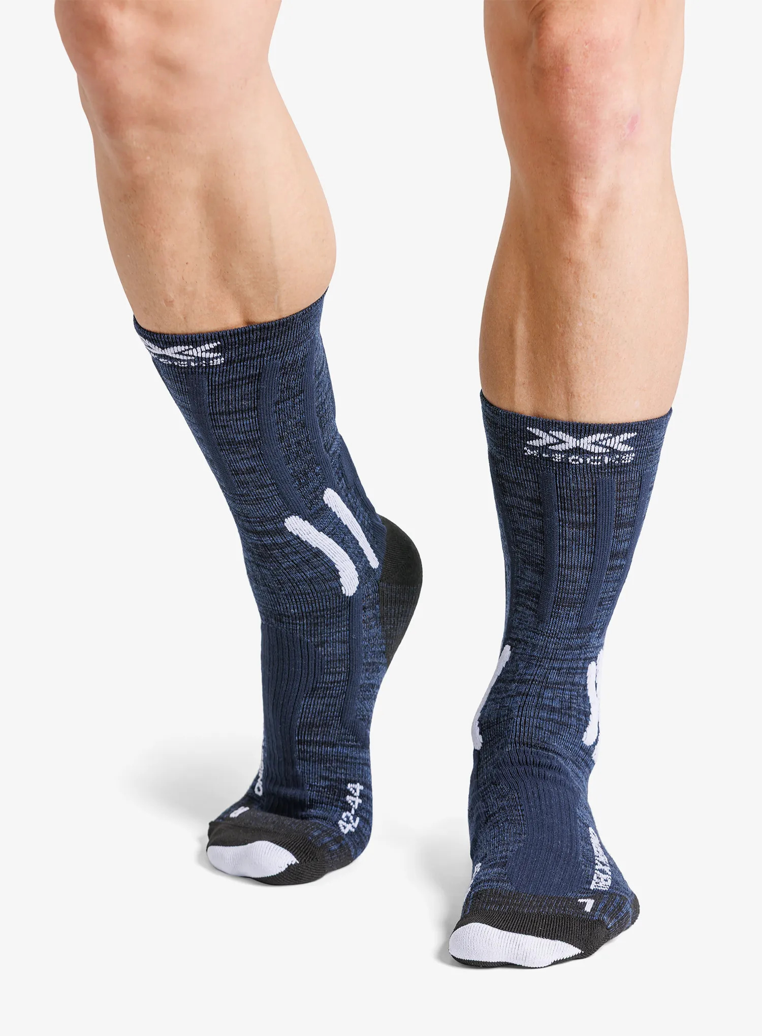 Трекинг чорапи X-Socks Trek X Merino - midnight blue/arctic white