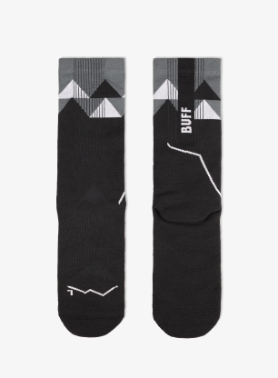 Туристически чорапи Buff Thermonet Crew Socks - black