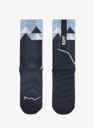 Туристически чорапи Buff Thermonet Crew Socks - night blue