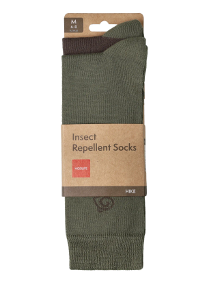 Туристически чорапи Craghoppers NosiLife Travel Twin Pack Socks - woodland green/wild olive