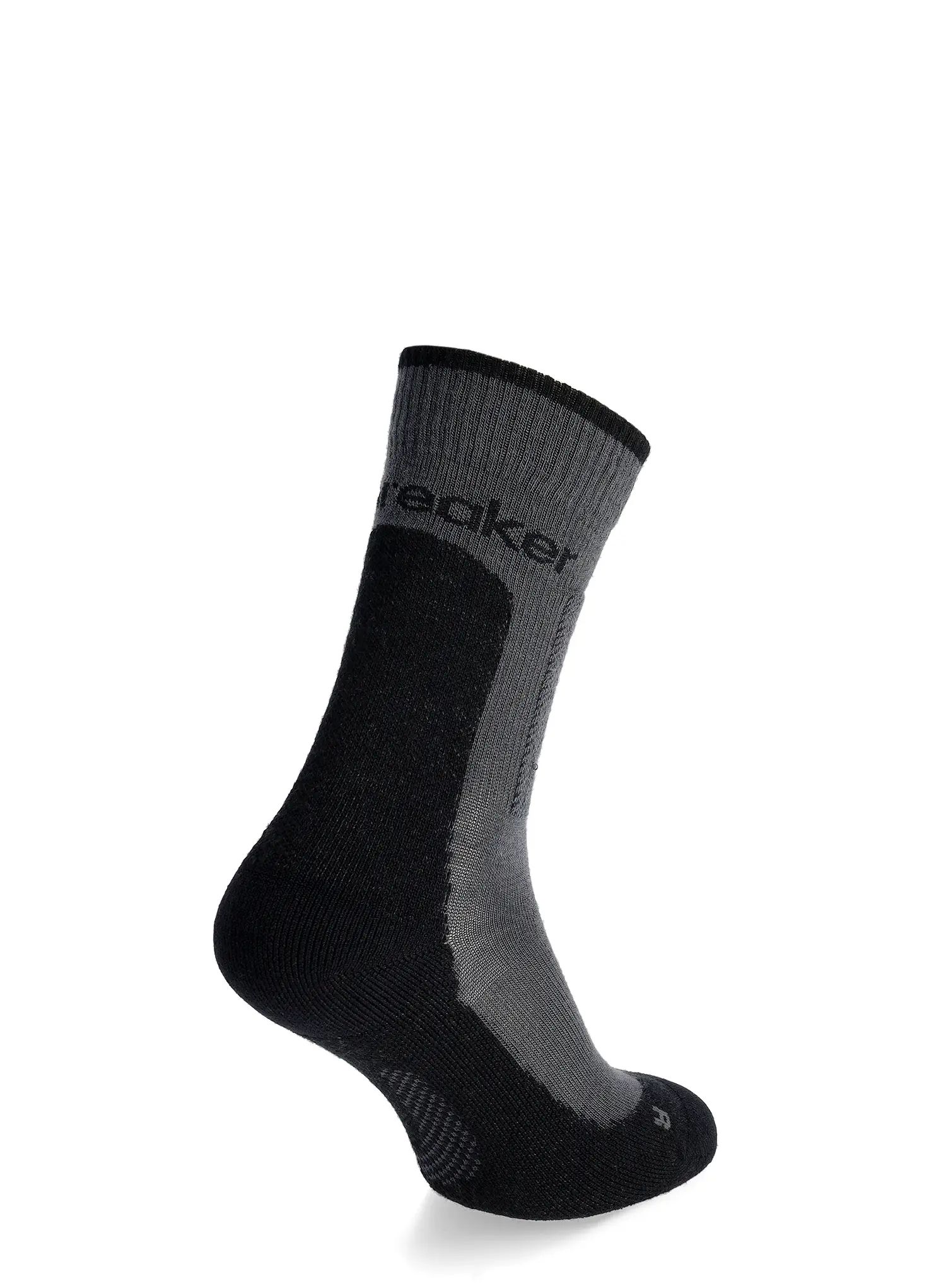 Дамски туристически чорапи Icebreaker Merino Hike+ Medium Crew - obsidian/black