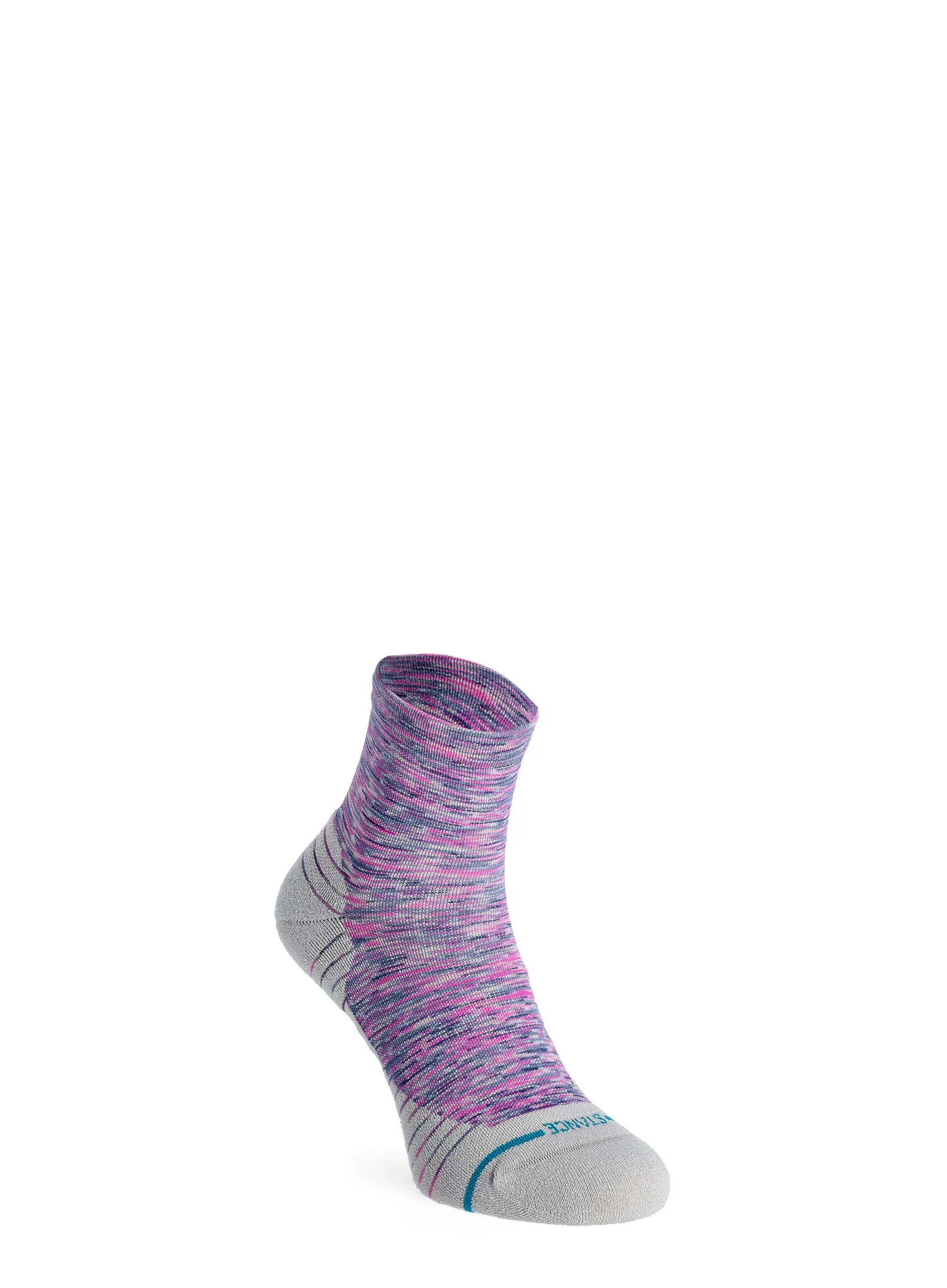 Дамски туристически чорапи Stance Marshy Light Quarter - fuschia