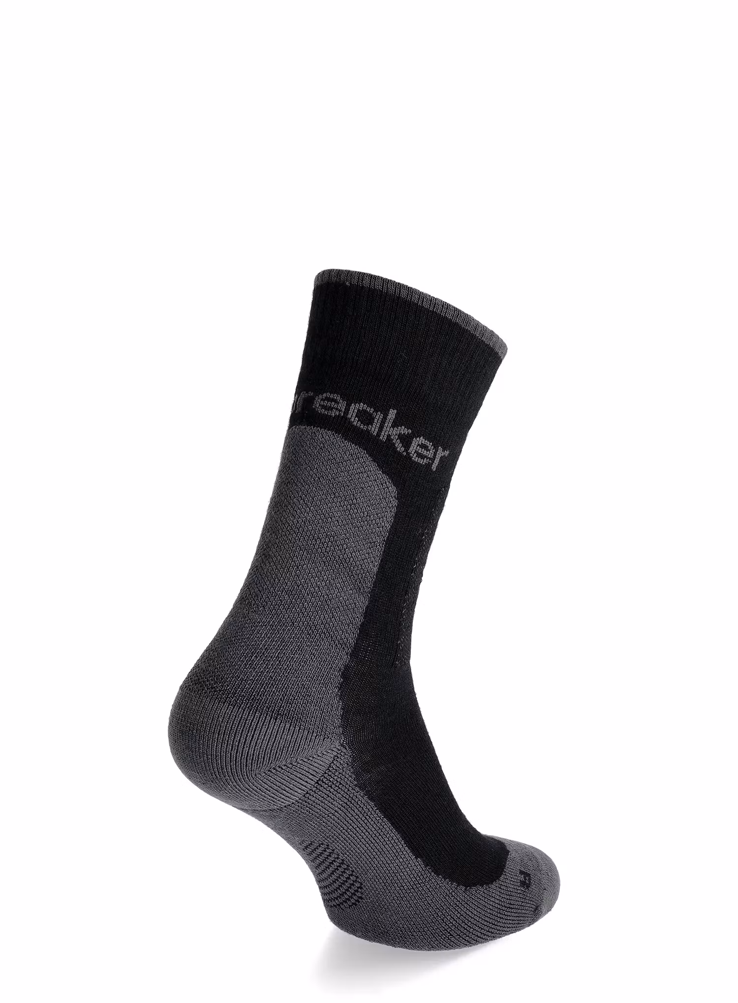 Туристически чорапи Icebreaker Merino Hike+ Medium Crew - black/obsidian