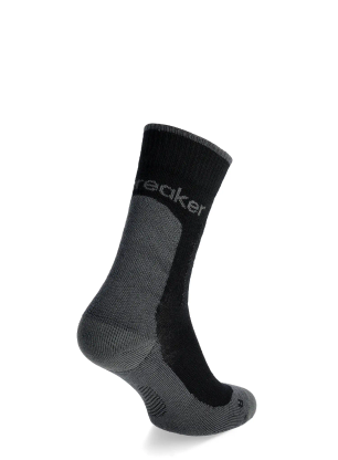Туристически чорапи Icebreaker Merino Hike+ Medium Crew - black/obsidian