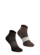 Туристически чорапи Salomon Evasion Ankle 2-Pack - dark earth/walnut