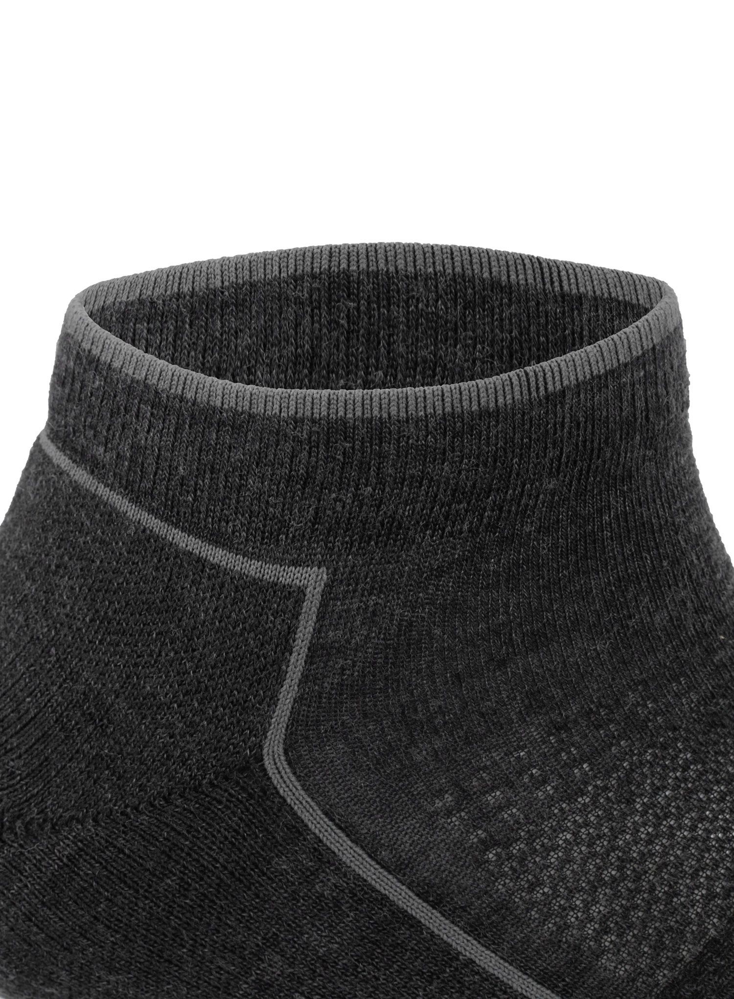 Дамски чорапи Icebreaker Hike Cool-Lite Low Cut Light Cushion - jet hthr