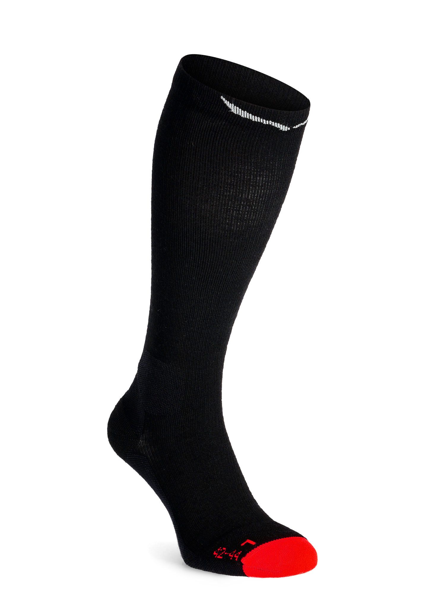Дамски чорапи за ски туринг Salewa Sella Pure MTN AM Sock - black out/fluo coral