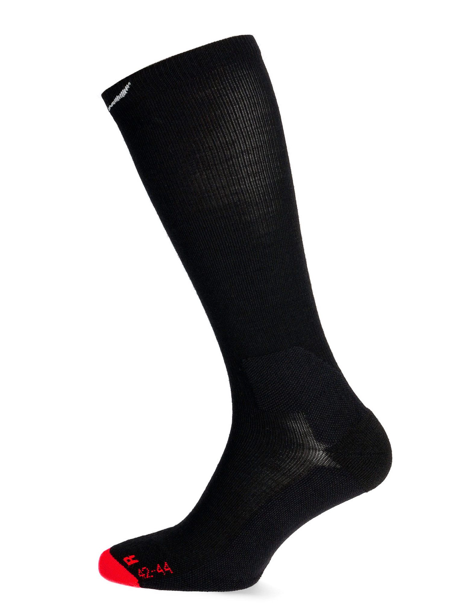 Дамски чорапи за ски туринг Salewa Sella Pure MTN AM Sock - black out/fluo coral
