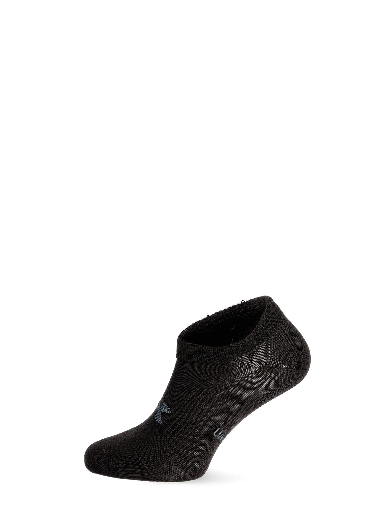 Чорапи Under Armour Essential No Show 6-pack - black/black/pitch gray