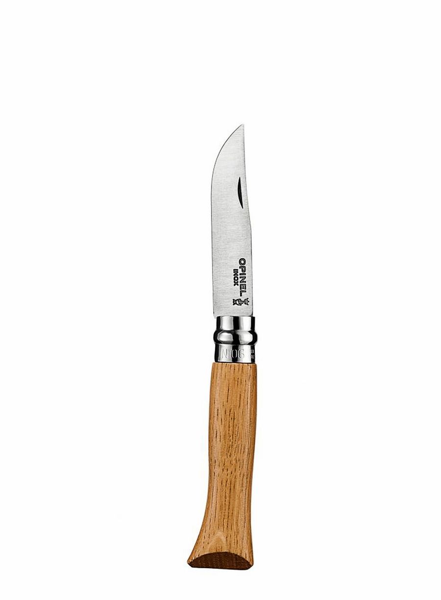 Туристически нож Opinel No.06 Inox Lux - oak