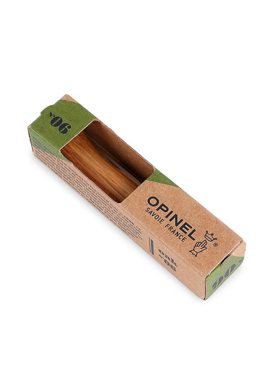 Туристически нож Opinel No.06 Inox Lux - oak