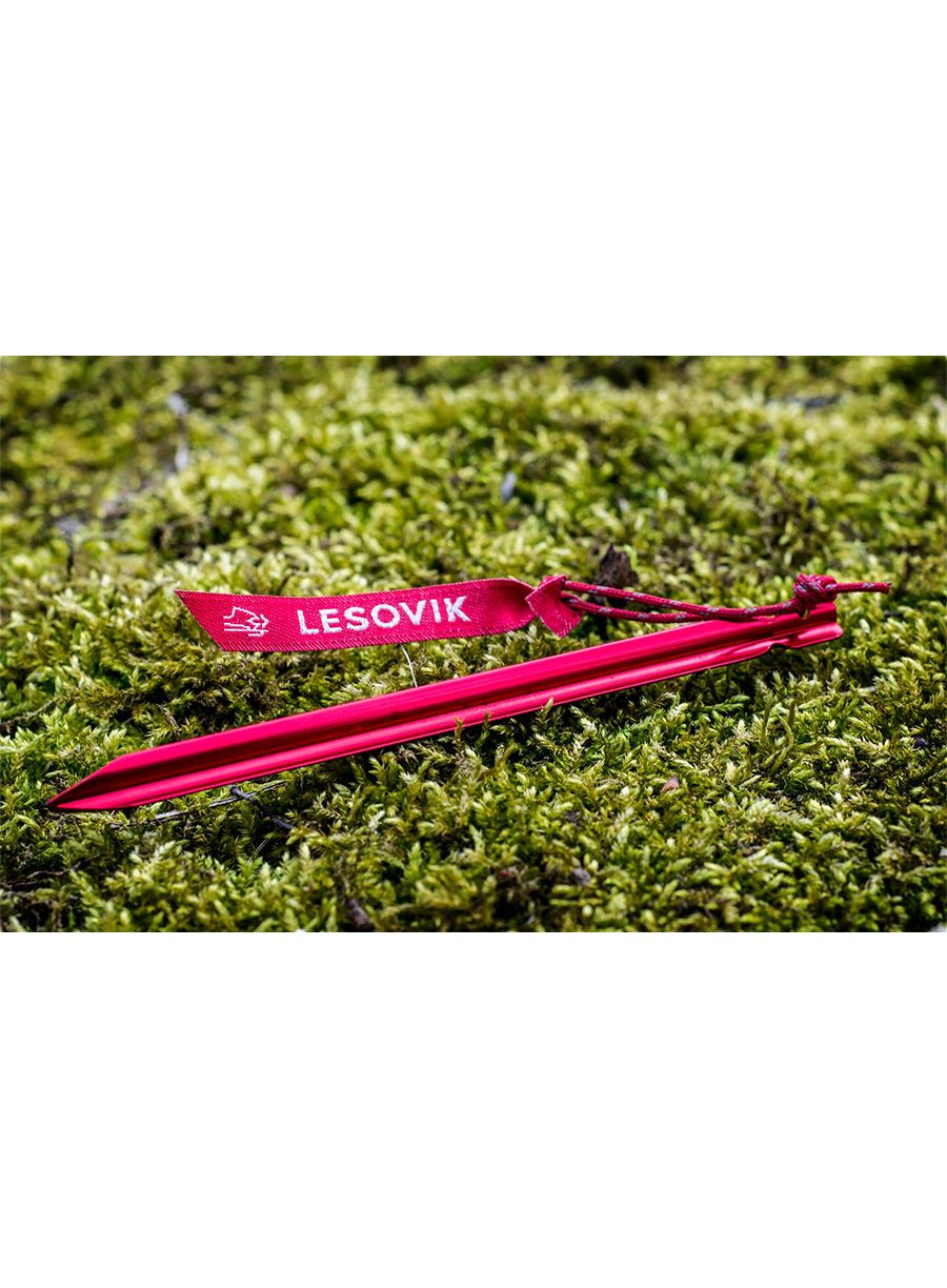 Колчета за палатка Lesovik Spig UL - red