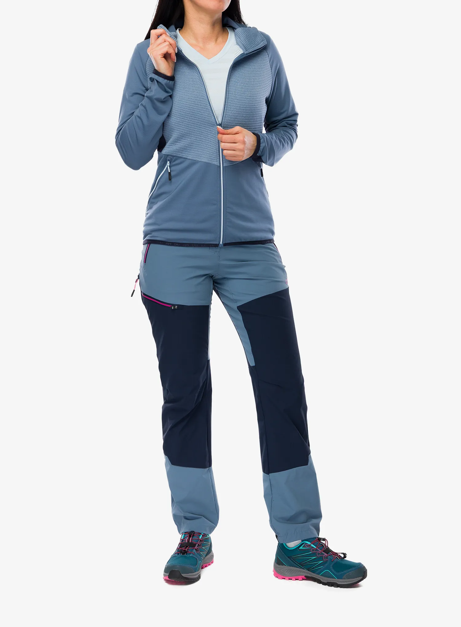 Дамски cофтшел CMP Omber Jacket Fix Hood - space