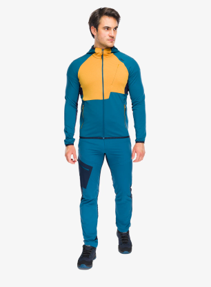 Мъжки cофтшел CMP Rils Jacket Fix Hood - petroleum