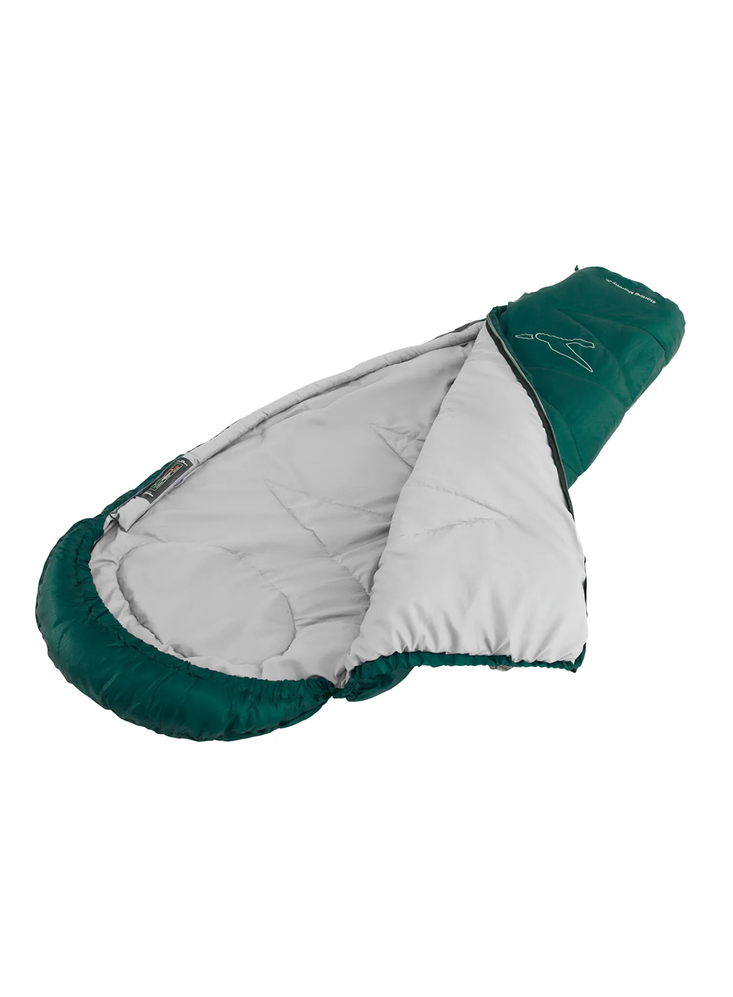 Спален чувал за дете Easy Camp Starling Mummy Jr (150 cm) - green