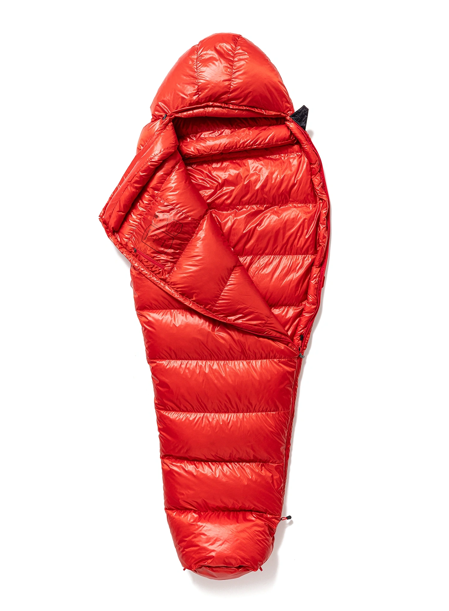 Пухен спален чувал Małachowski Tourist 450 L LZ (177-188 cm) - red