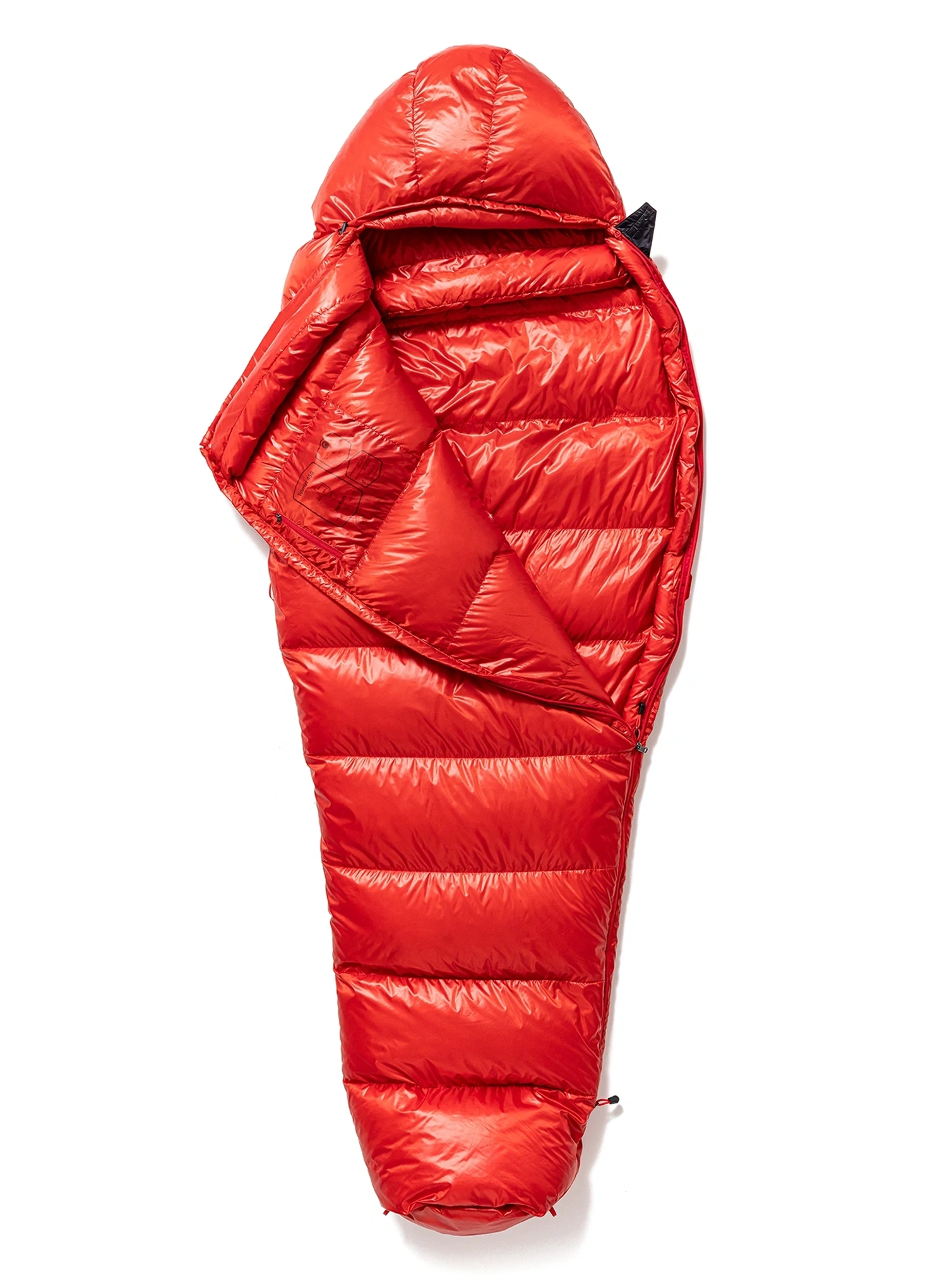 Пухен спален чувал Małachowski Tourist 450 XL LZ (189-200 cm) - red